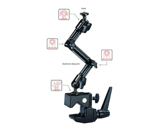 Super Buis- en tafelklem Tablethouder 7-11" DO-JQ