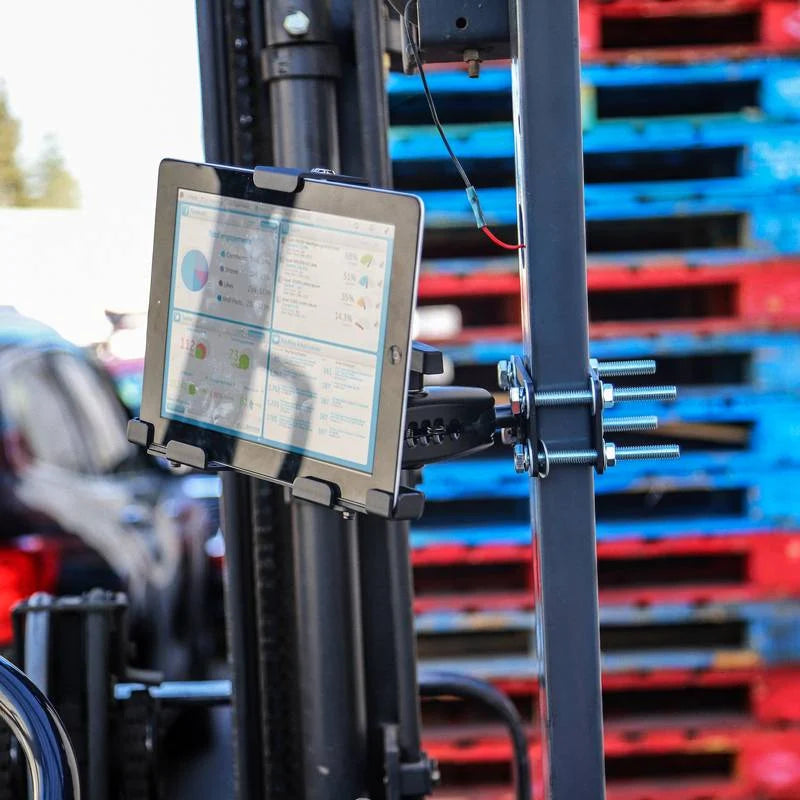 iBolt Metal locking Tablethouder met heftruckkooi bevestiging