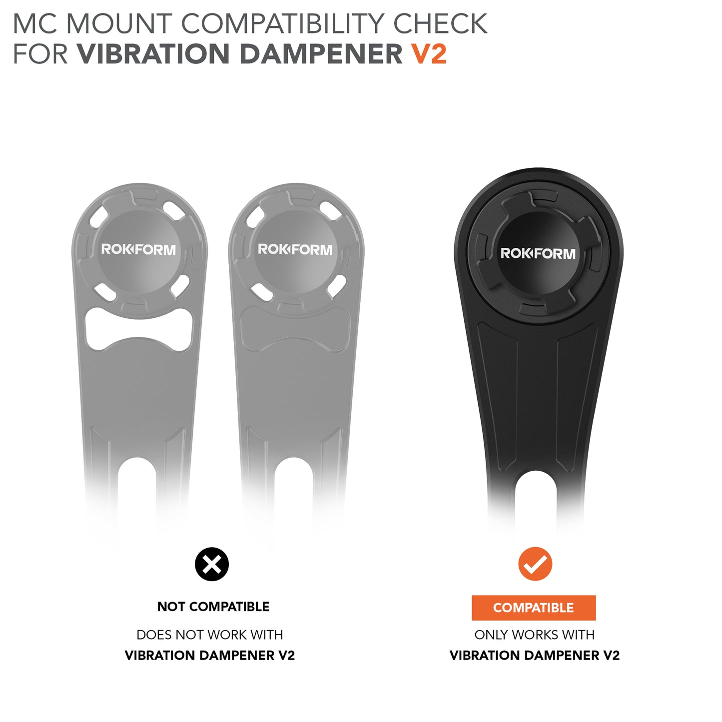 Rokform Motorcycle Mount Vibration Dampener V2