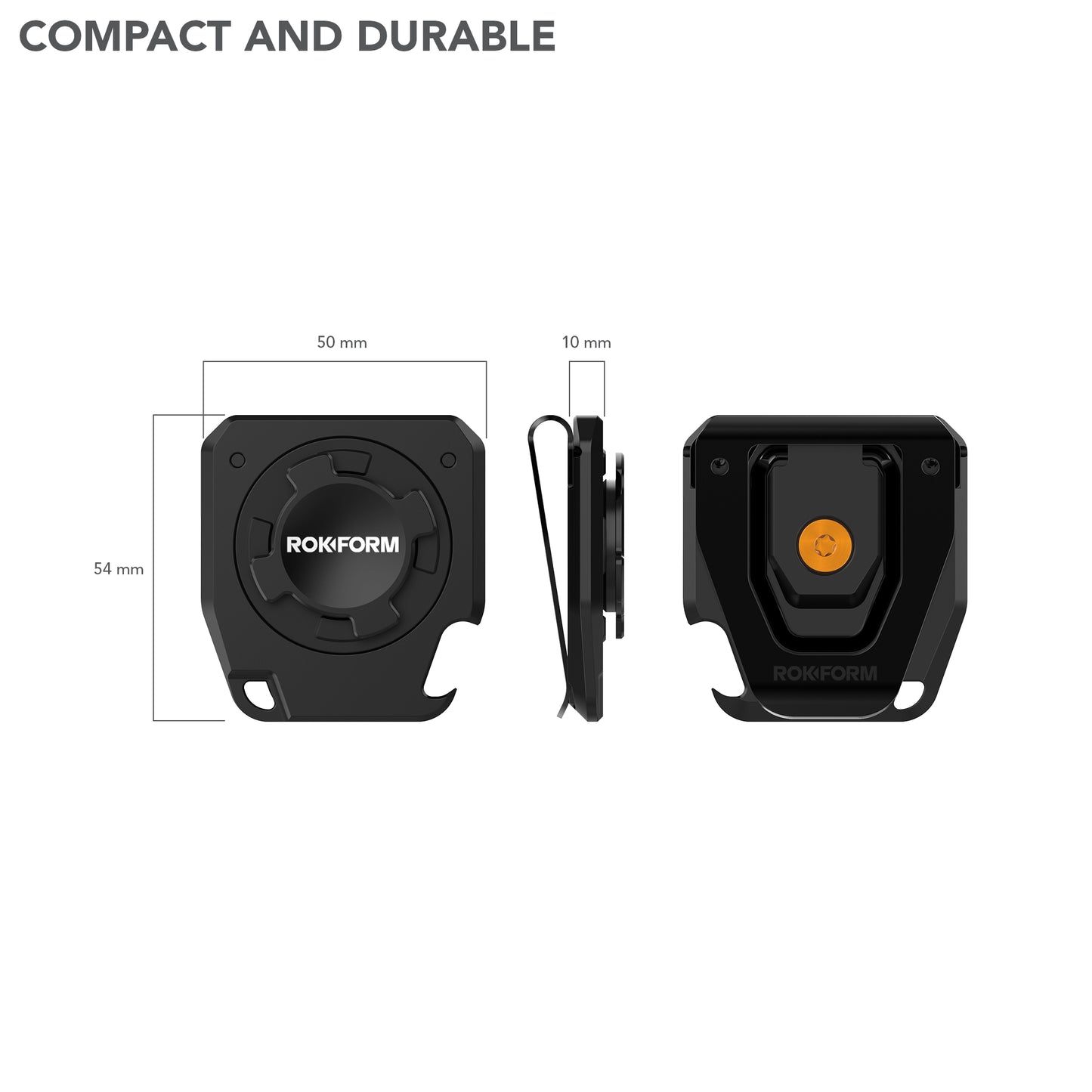 Rokform Aluminium Sport Utility Belt Clip