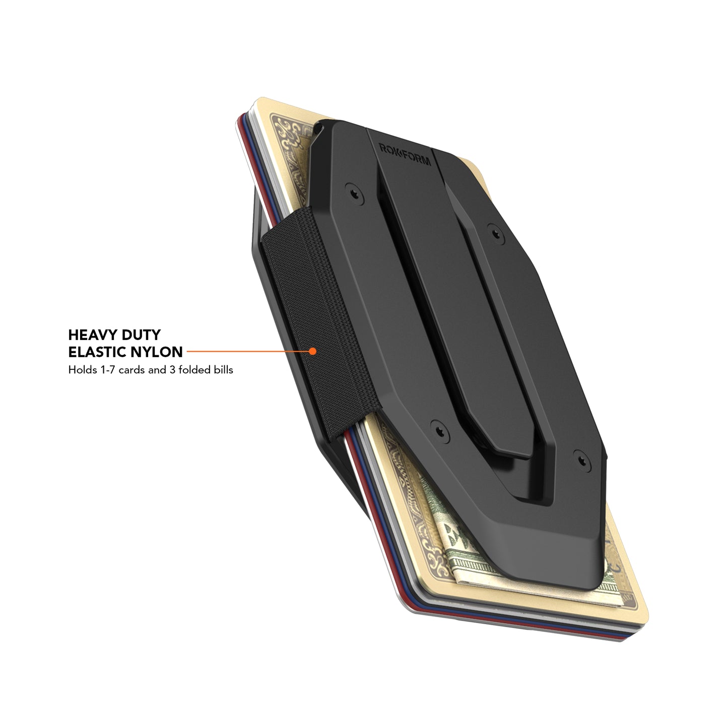 Rokform FUZION Magnetic MAGMAX™ Wallet MagSafe® compatible