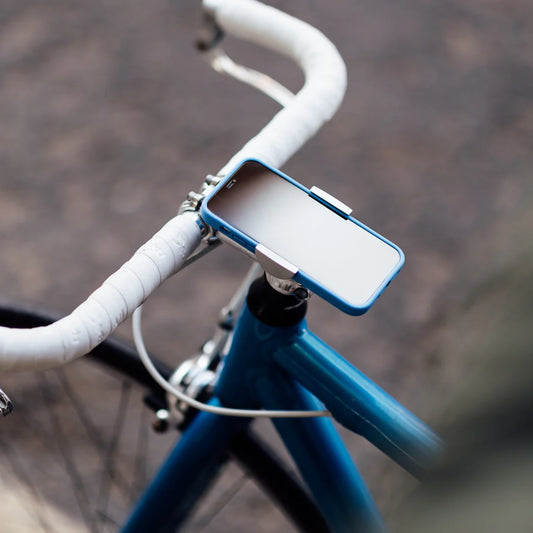 Loop Micro Mount fiets telefoonhouder - Zilver