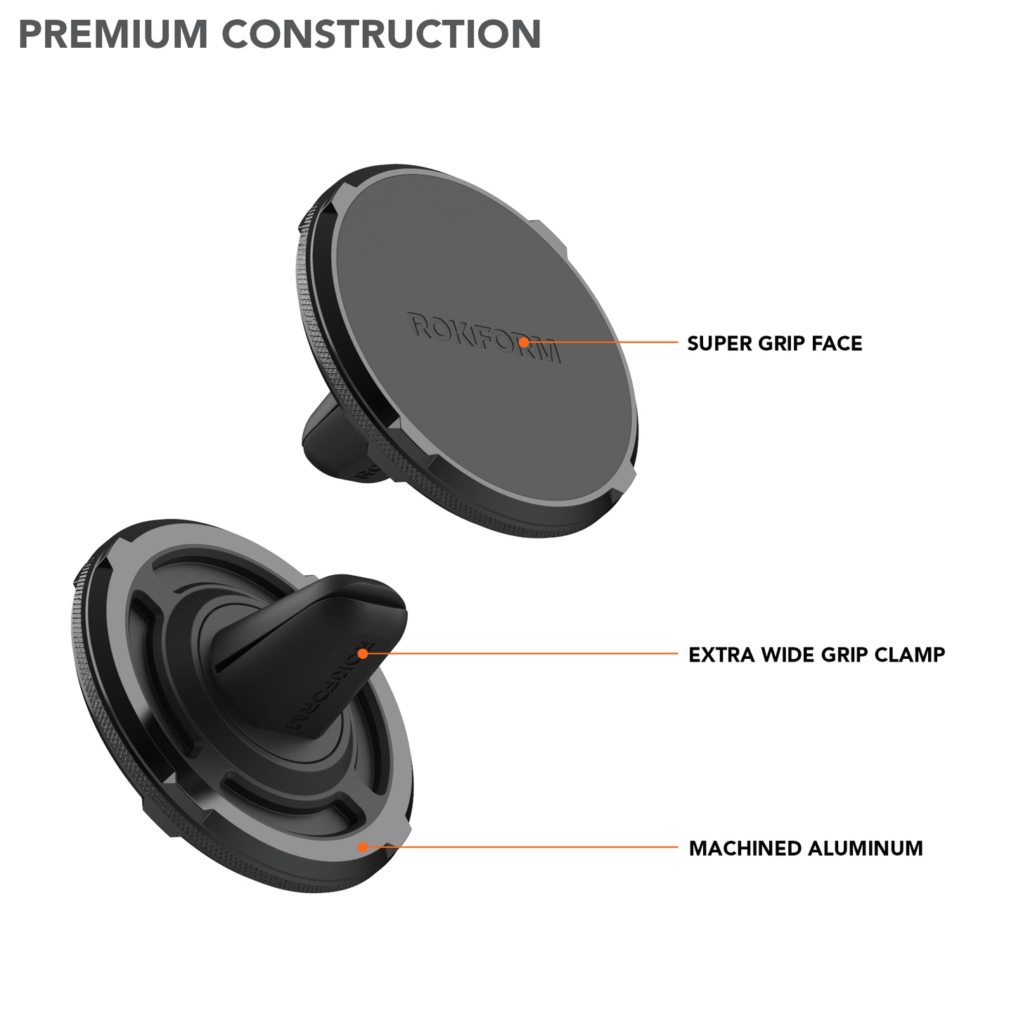 Rokform Dual Magnet Vent Mount - MagSafe®-compatibel