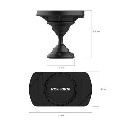 Rokform Wireless Dashboard Car Charger 15 Watt (Magsafe Compatible)