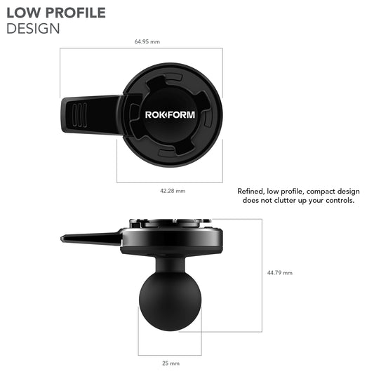 Rokform B-Kogel adapter (25mm)