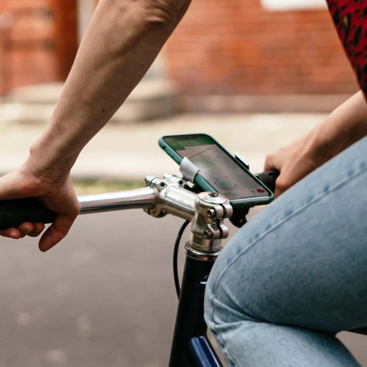 Loop Mount universele fiets telefoonhouder - Zilver